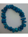 Rosenquarz-Mineralien-Chip Armband
