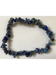 Fluorit Mineralien-Chip Armband