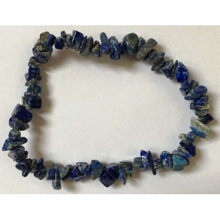 Fluorit Mineralien-Chip Armband