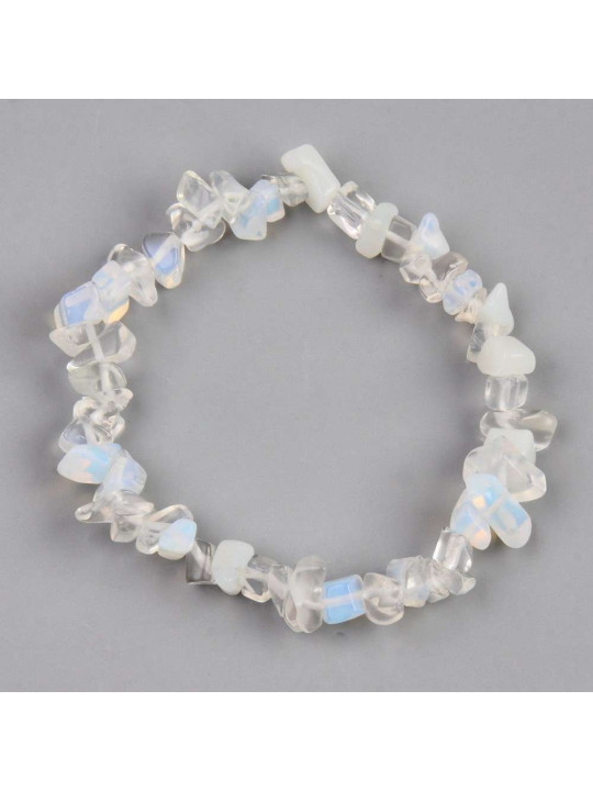 Elastisches Jaspis Armband