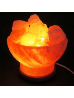 Salzlampe USB Bowl, von 600 bis 900 Gramm