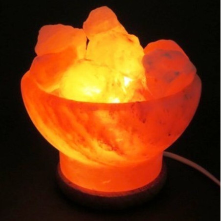 Salzlampe USB Bowl, von 600 bis 900 Gramm