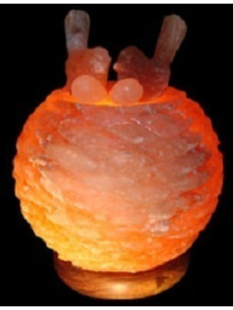 Handgefertigte Salzlampe, von 2 bis 4 kg