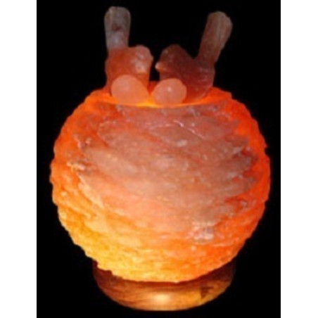 Handgefertigte Salzlampe, von 2 bis 4 kg
