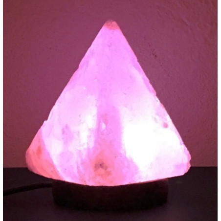 Pyramide USB Salzlampe, von 500 bis 700 Gramm