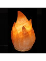 Handgemachte Salzflammenlampe, von 2 bis 4 kg