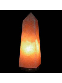 Handgemachte Salzlampe Obelisk, von 2 bis 4 Kg