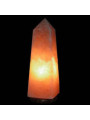 Handgemachte Salzlampe Obelisk, von 2 bis 4 Kg
