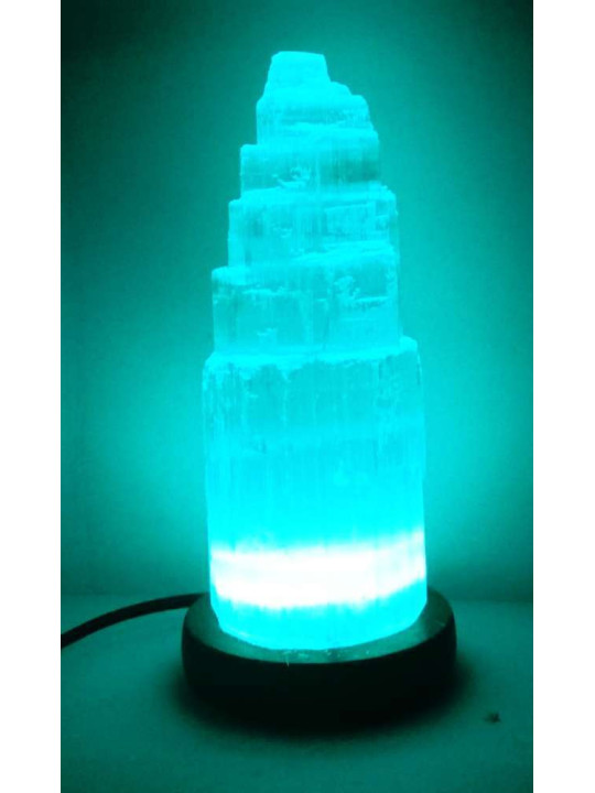 15-20cm USB Selenit Lampe.