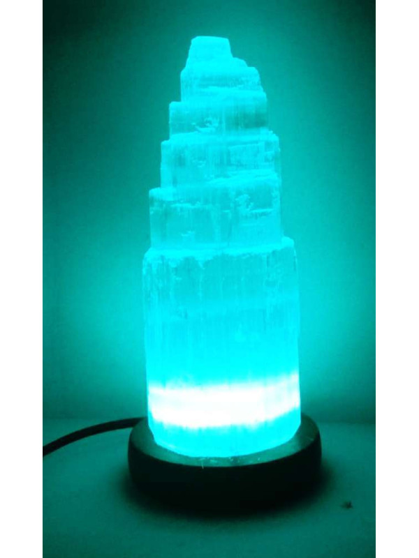 15-20cm USB Selenit Lampe.