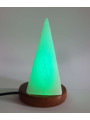 10-14cm USB Selenit Pyramide Lampe.