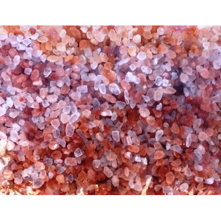 Himalayasalz 2,4mm. Packung mit 1 Kilo.