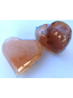 Peeling Himalaya-Salz Massage Bar. Herz.