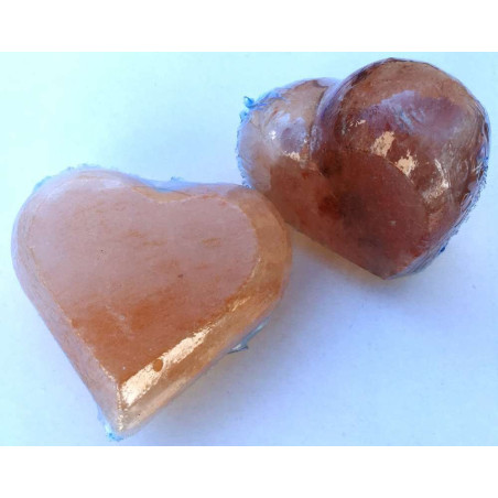 Peeling Himalaya-Salz Massage Bar. Herz.