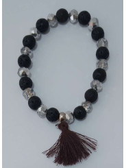 Granat Chip-Armband