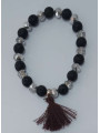 Granat Chip-Armband