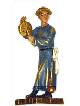 Bild aus Harz. Chinesisch 15,5cm