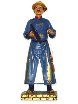 Bild aus Harz. Chinesisch 15,5cm