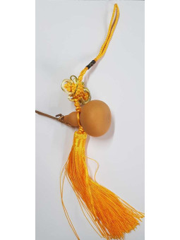 Natürlicher Kürbisaufhänger. 30cm