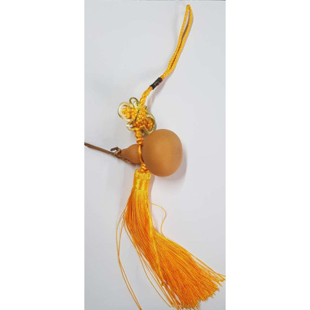 Natürlicher Kürbisaufhänger. 30cm