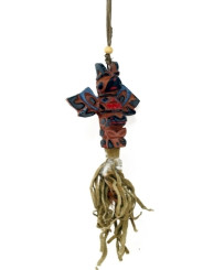 Indianer Totem Auto Hänger Harz ca. 18cm.