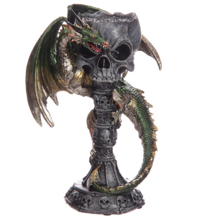 Grüner Drachen-Kerzenhalter-Kelch, Dark Legend