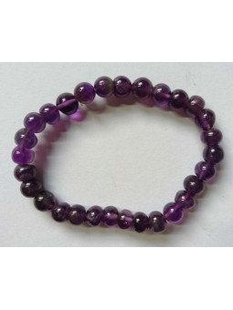 Elastisches Armband schwarzem Jaspis