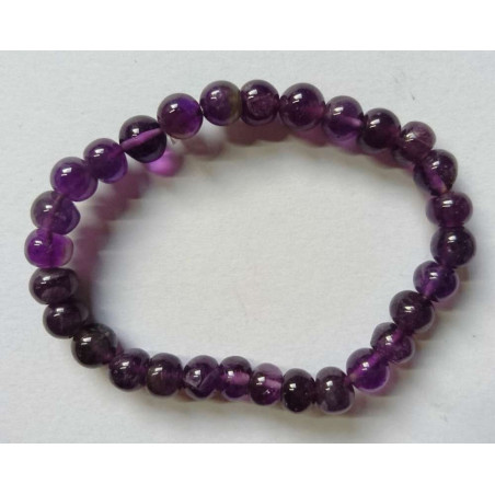 Elastisches Armband schwarzem Jaspis