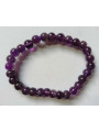 Elastisches Armband schwarzem Jaspis