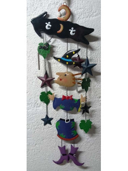 Metall-Hexen-Mobile 80cm