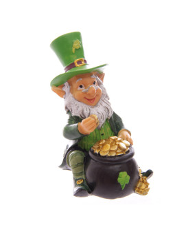 Irischer Glückszwerg, 9 cm hoch x 11 cm breit