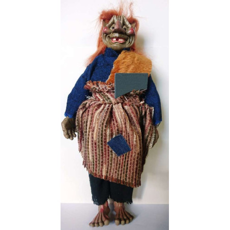 Lappen und Harz Troll 45cm