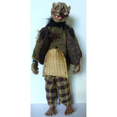 Rag und Harz Troll Figur 45cm
