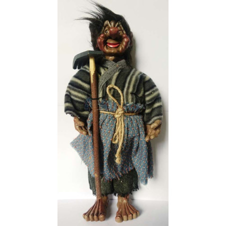 Lappen und Harz Troll 35cm