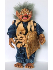 Lappen und Harz Troll 25cm