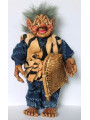 Lappen und Harz Troll 25cm