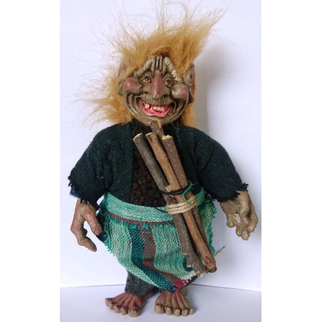 Lappen und Harz Troll 25cm