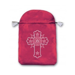 Rosa Kreuz Tarot-Tasche 22,5cm x 16cm