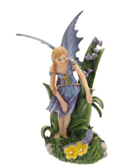 Blue Floral Fairy von Lisa Parker. Höhe 26 cm X 16 cm breit