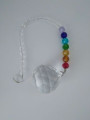 Runde Feng Shui Kugeln mit 7 Chakra Kette