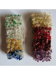7 Chakra-Chip Armband Band