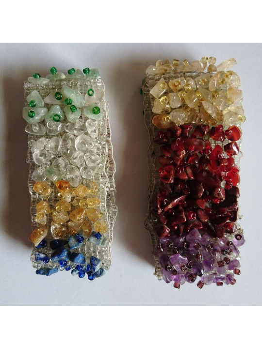 7 Chakra-Chip Armband Band