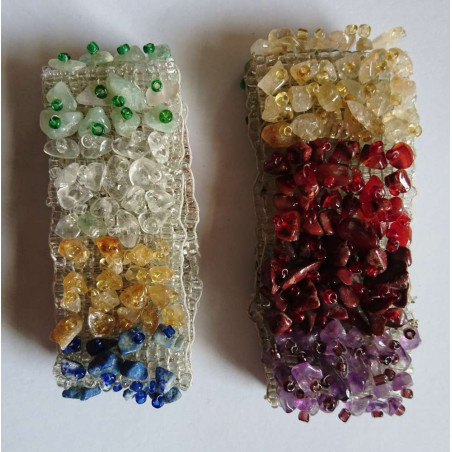 7 Chakra-Chip Armband Band