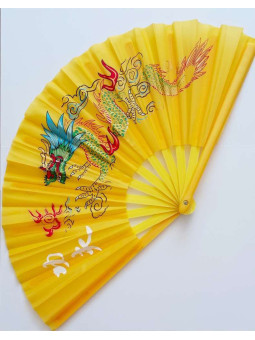 Gelber Drachenfächer 50cm