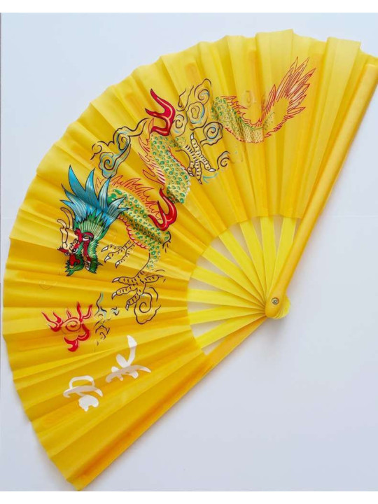 Gelber Drachenfächer 50cm
