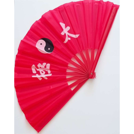 Tai Chi Roter Fächer 50cm