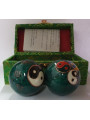 Gesundheitskugel Chinesische grüne Kugel, Yin-Yang-Symbol