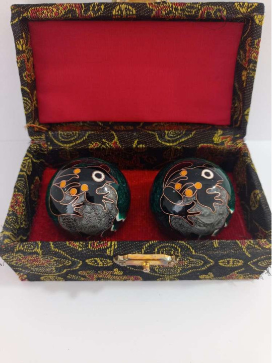 Chinese Sphere Health Ball, Grüner Frosch Bild