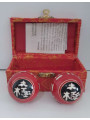 Chinese Health Ball Red Sphere, Taichi Symbol.