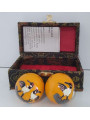 Chinese Yellow Sphere Health Ball, Kranich.